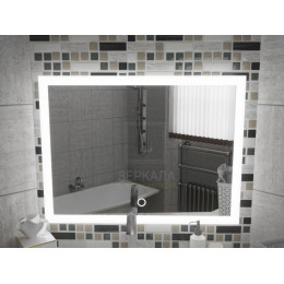 Зеркало с подсветкой для ванной комнаты Верона 80х60 cм