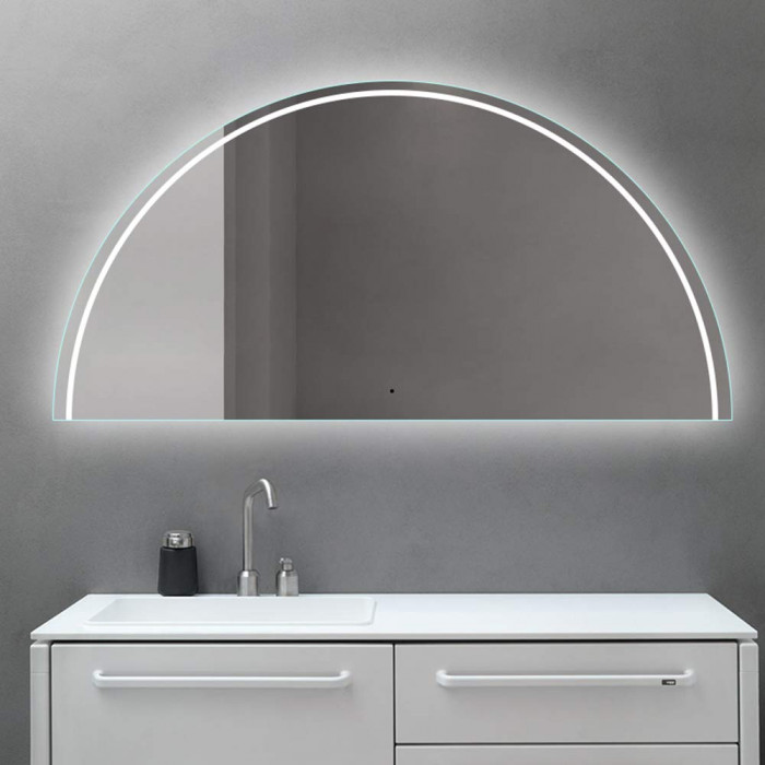 Зеркало в ванную комнату с подсветкой Масейо 80х60 см