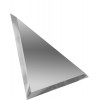 Серебряная треугольная плитка